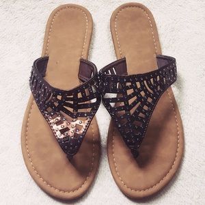 Bronze Sandals